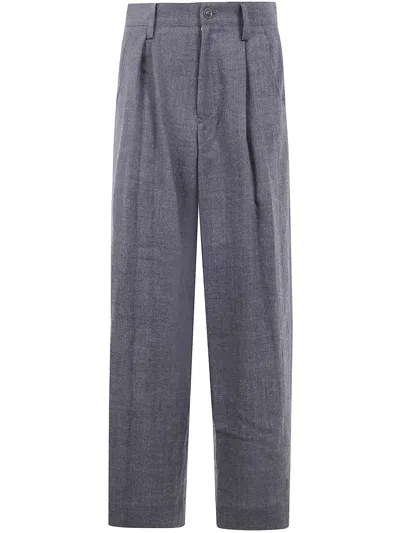 Y'S Y'S U-1 TUCK WIDE PANTS