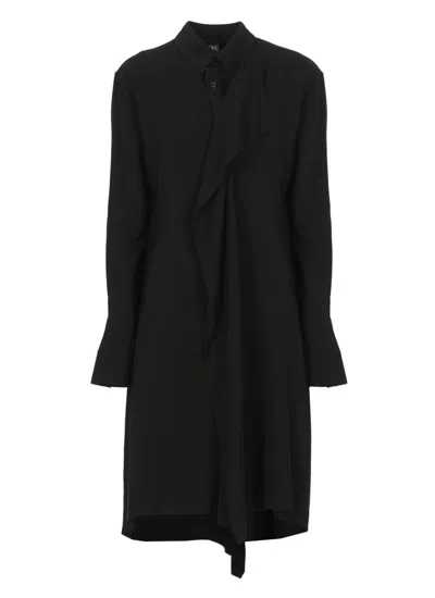 Y's Viscose Shirt In Black