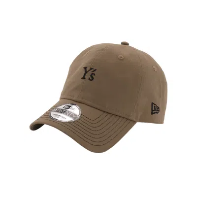 Pre-owned Y's X New Era 920cs Logo Stitch Cap 'beige Khaki' | Tan | Women's Size 2 In Brown