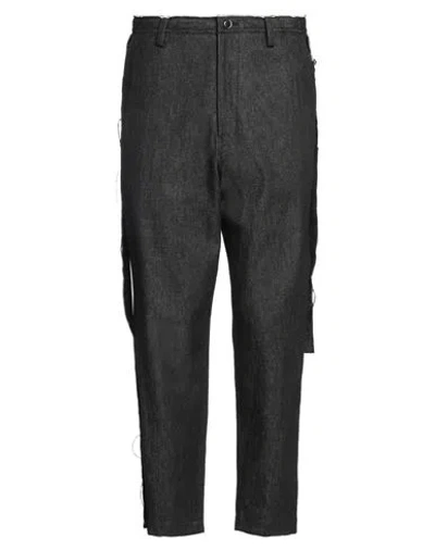 Y's Yohji Yamamoto Woman Jeans Black Size 2 Cotton