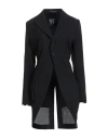 Y's Yohji Yamamoto Woman Blazer Black Size 1 Wool In Black