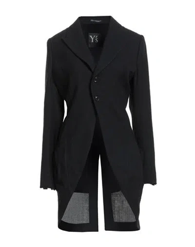 Y's Yohji Yamamoto Woman Blazer Black Size 1 Wool