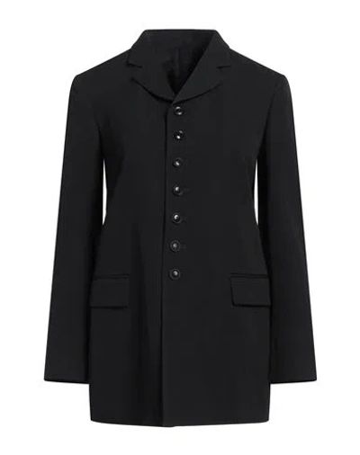 Y's Yohji Yamamoto Woman Blazer Black Size 2 Wool