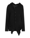 Y's Yohji Yamamoto Woman Cardigan Black Size 2 Wool, Nylon In Black
