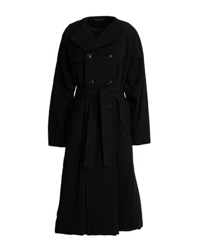 Y's Yohji Yamamoto Woman Coat Black Size 2 Nylon