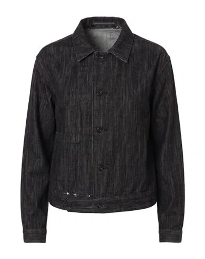 Y's Yohji Yamamoto Woman Denim Outerwear Black Size 3 Cotton