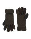 Y's Yohji Yamamoto Woman Gloves Military Green Size S Wool, Mohair Wool, Nylon In Green