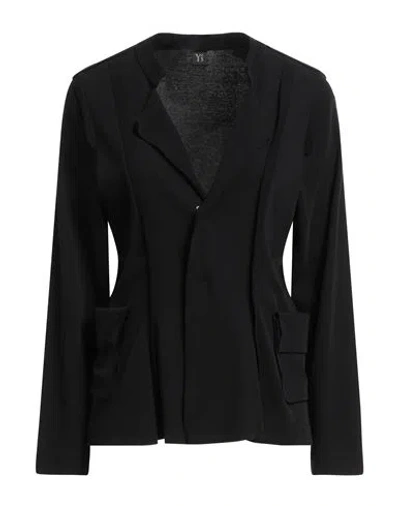 Y's Yohji Yamamoto Woman Jacket Black Size 2 Cotton