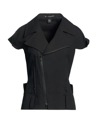 Y's Yohji Yamamoto Woman Jacket Black Size 3 Cotton