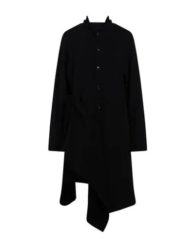 Y's Yohji Yamamoto Woman Midi Dress Black Size 2 Cotton