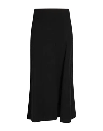 Y's Yohji Yamamoto Woman Midi Skirt Black Size 1 Wool