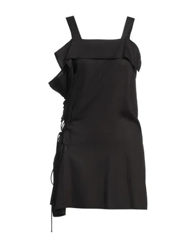 Y's Yohji Yamamoto Woman Mini Dress Black Size 2 Cellulose