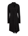 Y's Yohji Yamamoto Woman Mini Dress Black Size 3 Rayon, Cupro, Silk In Black