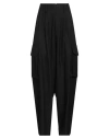 Y's Yohji Yamamoto Woman Pants Black Size 1 Rayon, Wool In Black