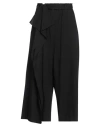 Y's Yohji Yamamoto Woman Pants Black Size 1 Cotton, Linen In Black