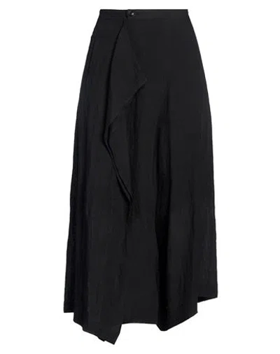 Y's Yohji Yamamoto Woman Pants Black Size 2 Linen