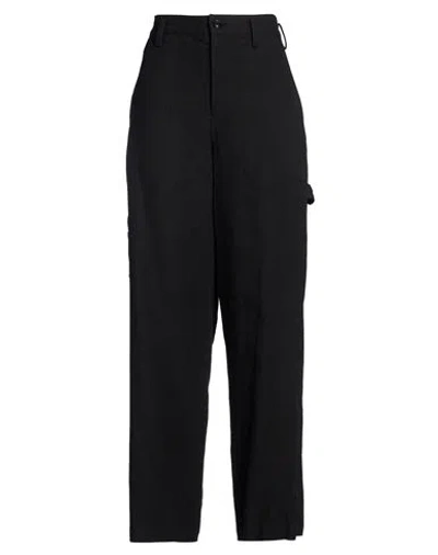 Y's Yohji Yamamoto Woman Pants Black Size 2 Rayon, Linen