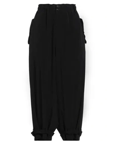 Y's Yohji Yamamoto Woman Pants Black Size 2 Triacetate, Polyester