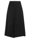 Y's Yohji Yamamoto Woman Pants Black Size 2 Wool, Cotton In Black