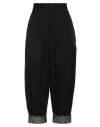 Y's Yohji Yamamoto Woman Pants Black Size 2 Wool, Linen In Black