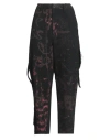 Y's Yohji Yamamoto Woman Pants Black Size 2 Wool, Polyester, Acrylic, Nylon In Multi