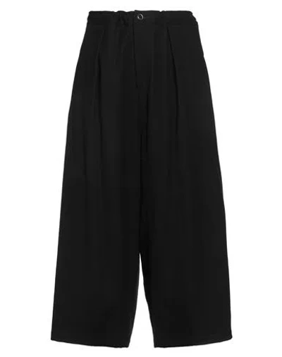 Y's Yohji Yamamoto Woman Pants Black Size 3 Wool, Polyurethane