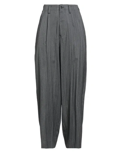 Y's Yohji Yamamoto Woman Pants Grey Size 1 Wool, Rayon In Gray