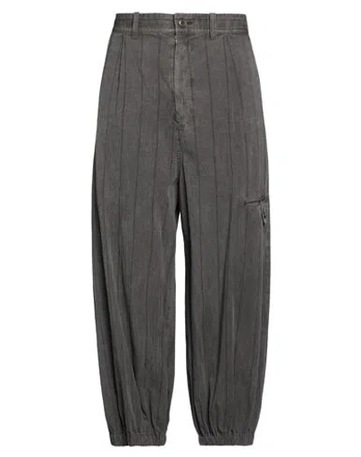 Y's Yohji Yamamoto Woman Pants Grey Size 2 Cotton In Gray