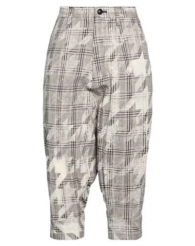 Y's Yohji Yamamoto Woman Pants Grey Size 2 Cotton, Linen In Gray