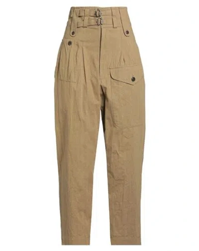 Y's Yohji Yamamoto Woman Pants Khaki Size 2 Cotton In Sand