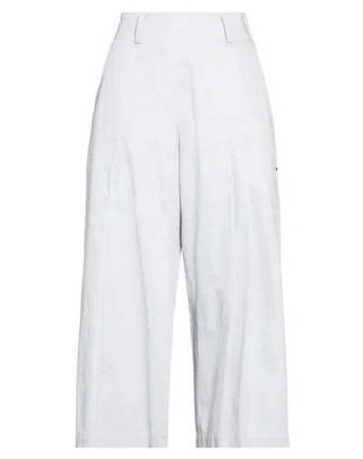 Y's Yohji Yamamoto Woman Pants Light Grey Size 2 Cotton In Gray