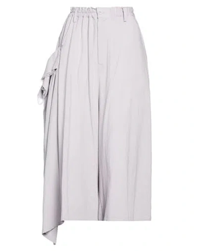 Y's Yohji Yamamoto Woman Pants Light Grey Size 2 Cupro In Gray