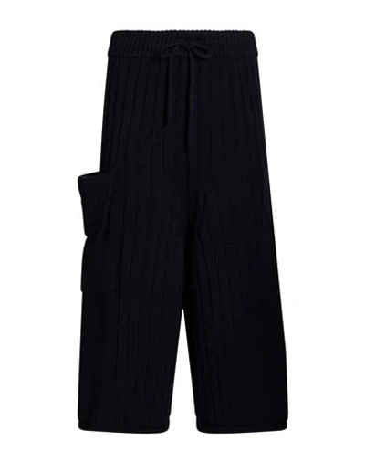 Y's Yohji Yamamoto Woman Pants Midnight Blue Size 2 Wool