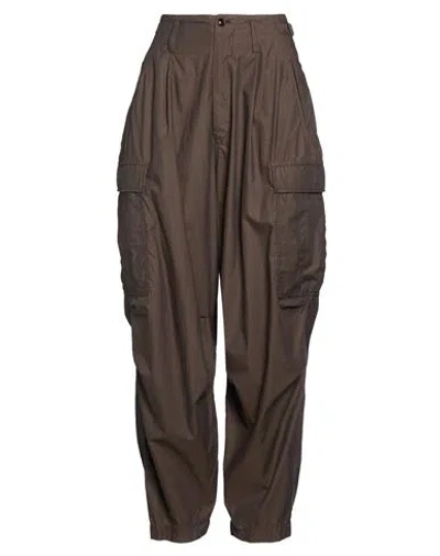 Y's Yohji Yamamoto Woman Pants Military Green Size 1 Cotton