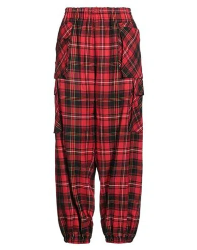 Y's Yohji Yamamoto Woman Pants Red Size 3 Wool