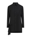 Y's Yohji Yamamoto Woman Shirt Black Size 2 Cotton In Black