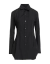 Y's Yohji Yamamoto Woman Shirt Black Size 3 Cotton In Black
