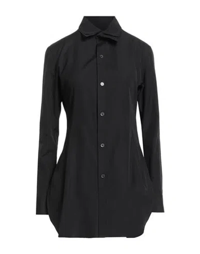 Y's Yohji Yamamoto Woman Shirt Black Size 3 Cotton