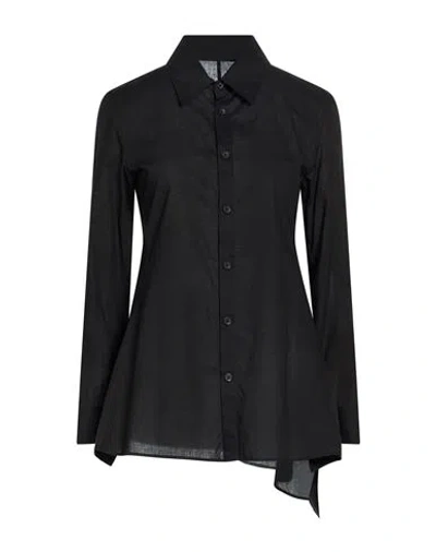 Y's Yohji Yamamoto Woman Shirt Black Size 3 Cotton