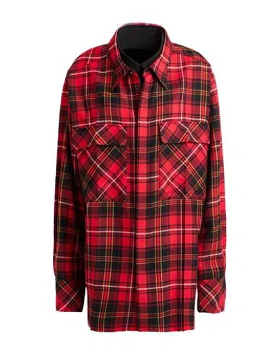 Y's Yohji Yamamoto Woman Shirt Red Size 3 Wool