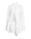 Y's Yohji Yamamoto Woman Shirt White Size 2 Cotton