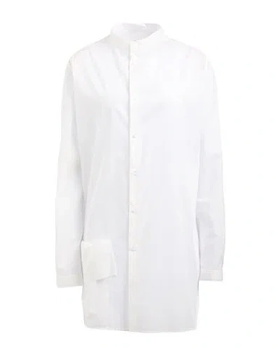 Y's Yohji Yamamoto Woman Shirt White Size 2 Cotton