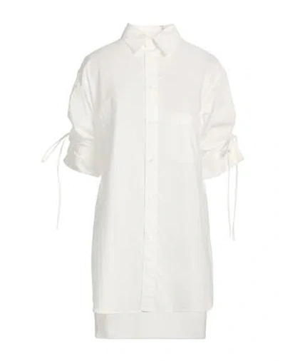 Y's Yohji Yamamoto Woman Shirt White Size 2 Cotton