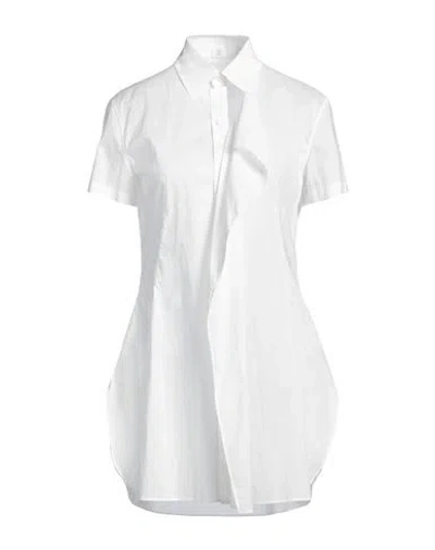 Y's Yohji Yamamoto Woman Shirt White Size 3 Cotton