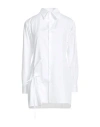 Y's Yohji Yamamoto Woman Shirt White Size 3 Cotton