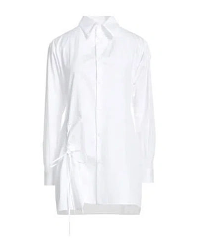Y's Yohji Yamamoto Woman Shirt White Size 3 Cotton