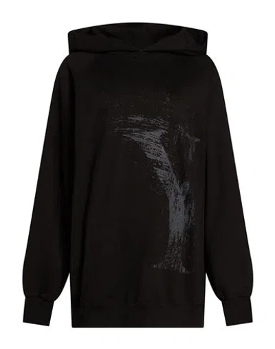Y's Yohji Yamamoto Woman Sweatshirt Black Size 2 Cotton