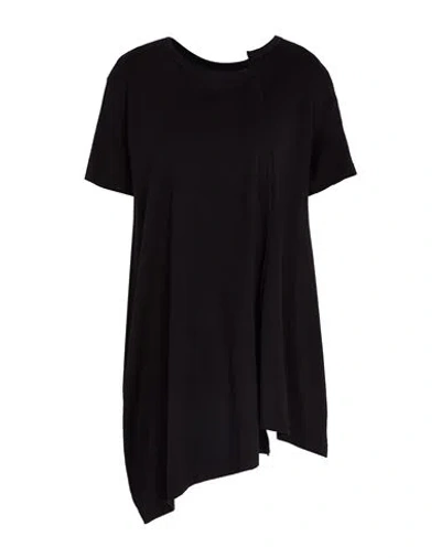 Y's Yohji Yamamoto Woman T-shirt Black Size 2 Cotton