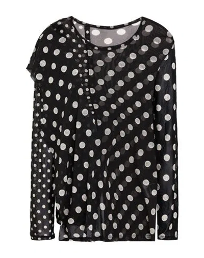 Y's Yohji Yamamoto Woman T-shirt Black Size 2 Polyester