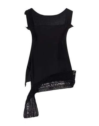 Y's Yohji Yamamoto Woman Top Black Size 2 Cupro